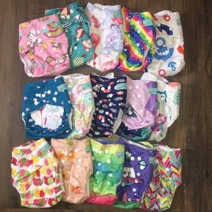 15 Alva Cloth Diapers